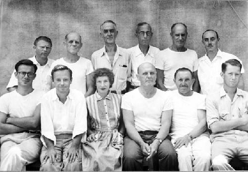 Mayapan Project staff 1954