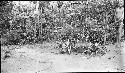 Boy standing near ceremonial circle