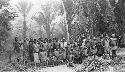 Group of boys out on a hunt