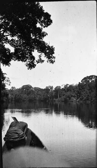 On Nlong River; Landing Place