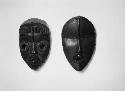 Two wooden masks