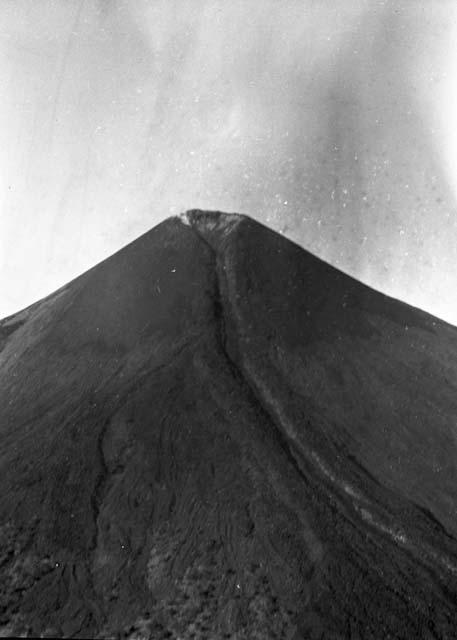 View of volcano en route to Panama