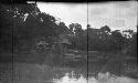 Huts by the water