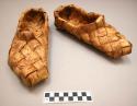 Birch bark shoes