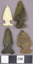 Stone projectile points