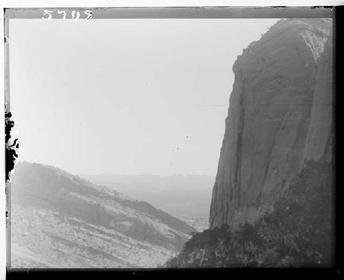 View from top of "Comb" back of Sunflower Cave