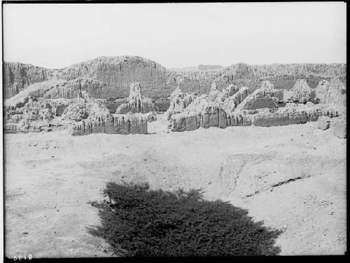 Section E, southwest part of ruins of Uhle group