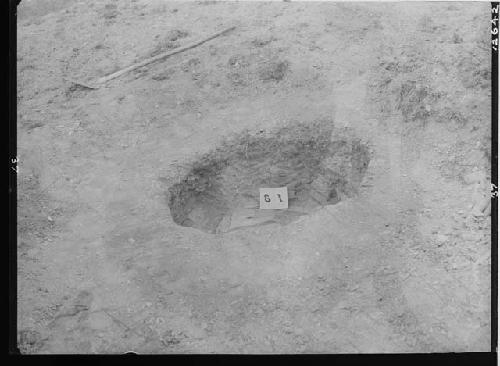 Pit 13 excavated