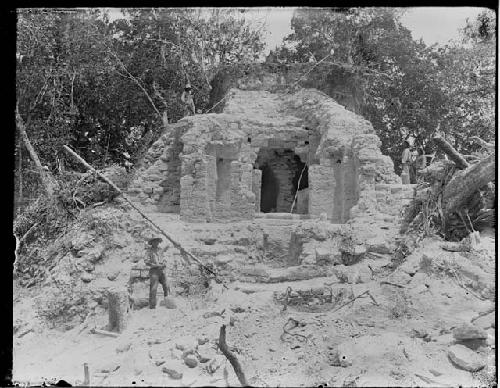 Group II, ruin B - south side