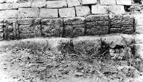 Temple 11; Reviewing stand; West court; Right side