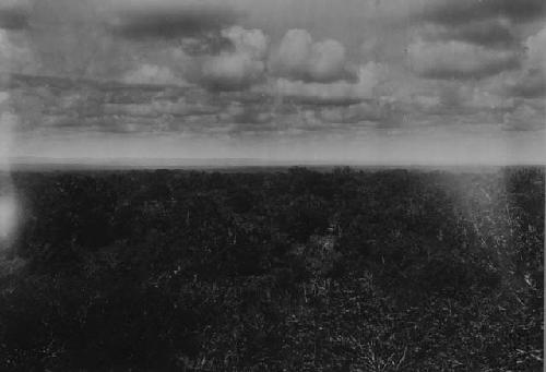 View from Temple 1 to North-West; Part of Panorama, Negative 1