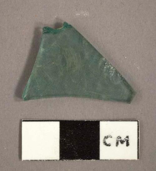 Flat glass fragments