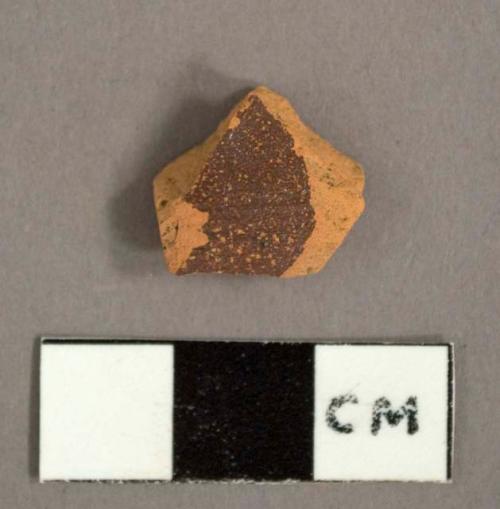 Ceramic sherd, red earthenware