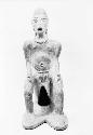 Pottery idol, probably fraud, frontal view