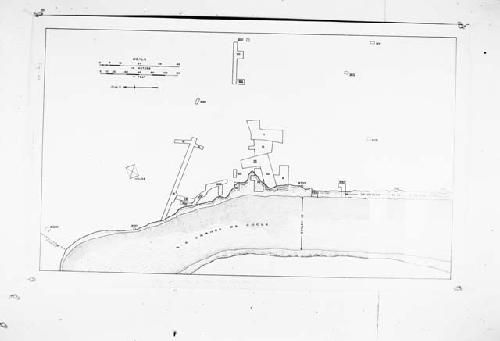 Plan of Sitio Conte showing trenches