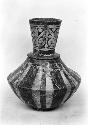 Polychrome carafe with ring base, from grave 4, number 12