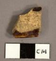 Ceramic sherd, Rockingham earthenware