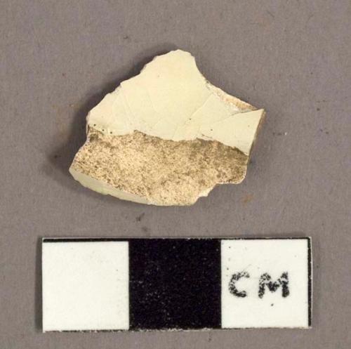 Ceramic sherds, creamware