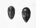 Two wooden masks