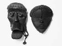 Two wooden masks