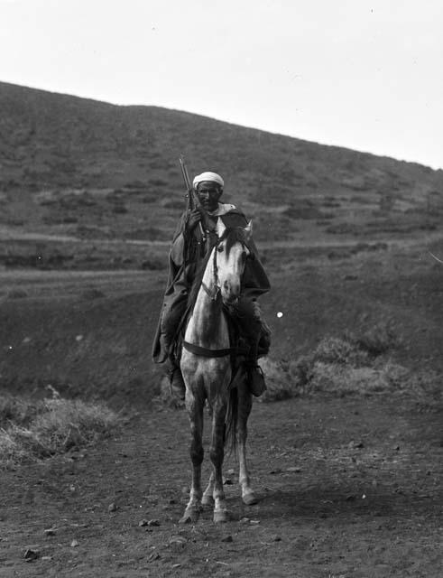 Policeman on horseback