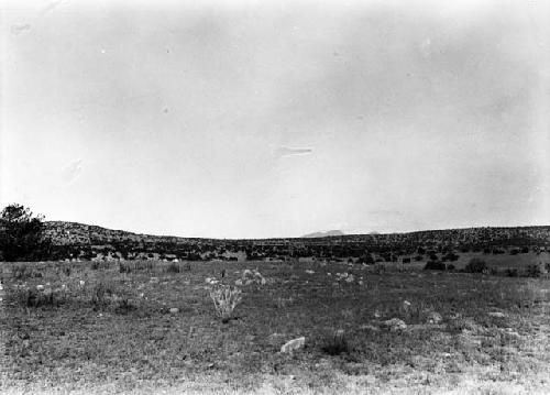 View of Stewart Pueblo to Northeast