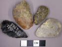 Stone projectile points