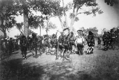 Some fine war bonnets