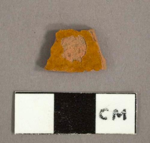 Ceramic sherds, red earthenware