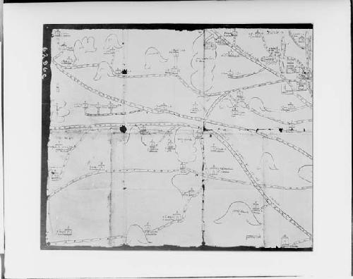 Map - towns of Tequizistlan, Tepexpa, excetera