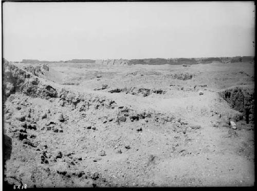 Part of walls of "the Prisons" of Tschudi group