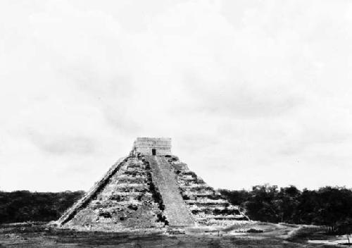 View from the north, Chichen Itza