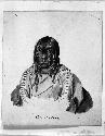 Cree man, Pe-A-Pus-Qua-Num, April, 1848 - Watercolor by Paul Kane