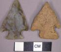 Stone projectile points