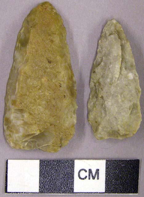 Stone projectile points