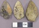 Stone projectile points