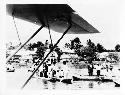 Shot from airplane on water by "Ted" (Alfred Kidder) with Lindbergh in 1929