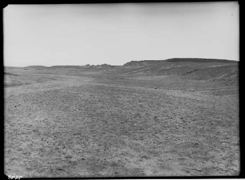 Northeast and southeast walls, forming the rectangular barrier enclosing Hrdlicka group