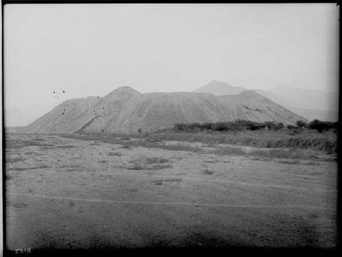 Bishop's tomb; taken from southwest 200 meters