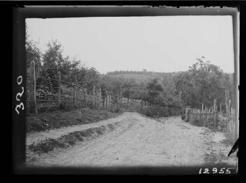 General view from below; Looking northwest