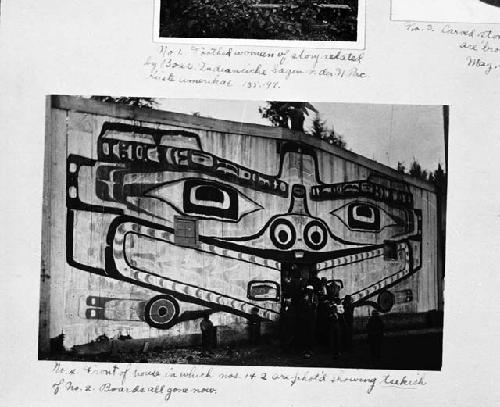 Kwakwaka’wakw house and people