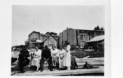 Kwakwaka’wakw Indians at Fort Rupert