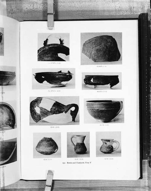 Pottery, used as part of exhibit in room 52, April 1966.