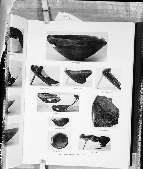 Pottery, used as part of exhibit in room 52, April 1966