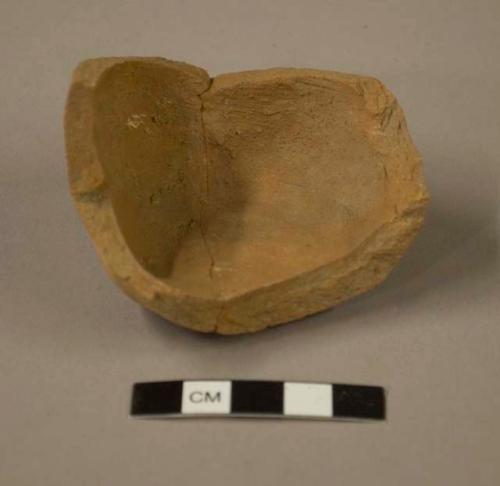 Restored potsherd