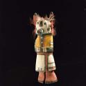 Kachina doll "So'yokmana," Ogre maiden Kachina