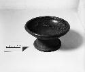 Red earthern pottery bowl