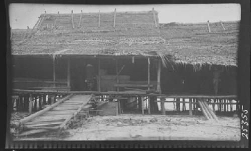 Seacoast Village built on piles