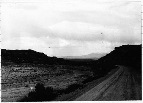 Road from Thompson to Moab, Utah