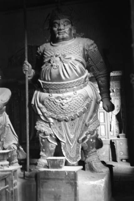 Court of Ch'eng-huang Miao, Sian, a guardian god